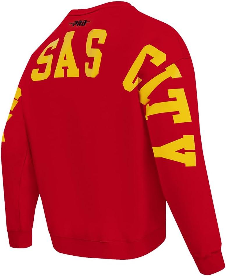 imageMens NFL Wingspan Fleece Crewneck SweatshirtRed