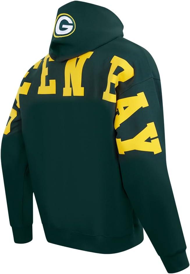 imageMens NFL Wingspan Fleece Pull Over HoodieGreen