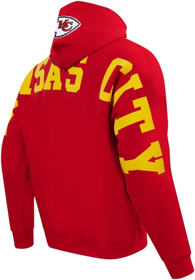 imageMens NFL Wingspan Fleece Pull Over HoodieRed