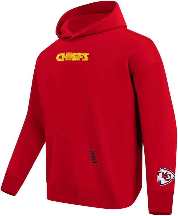 imageMens NFL Wingspan Fleece Pull Over HoodieRed