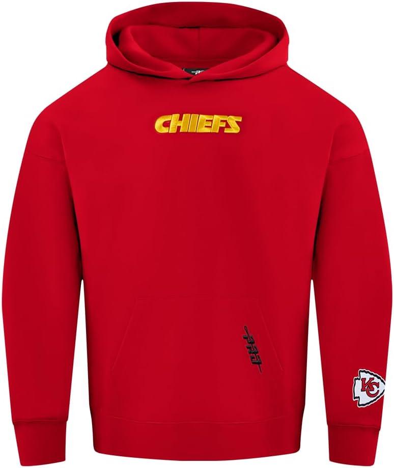 imageMens NFL Wingspan Fleece Pull Over HoodieRed