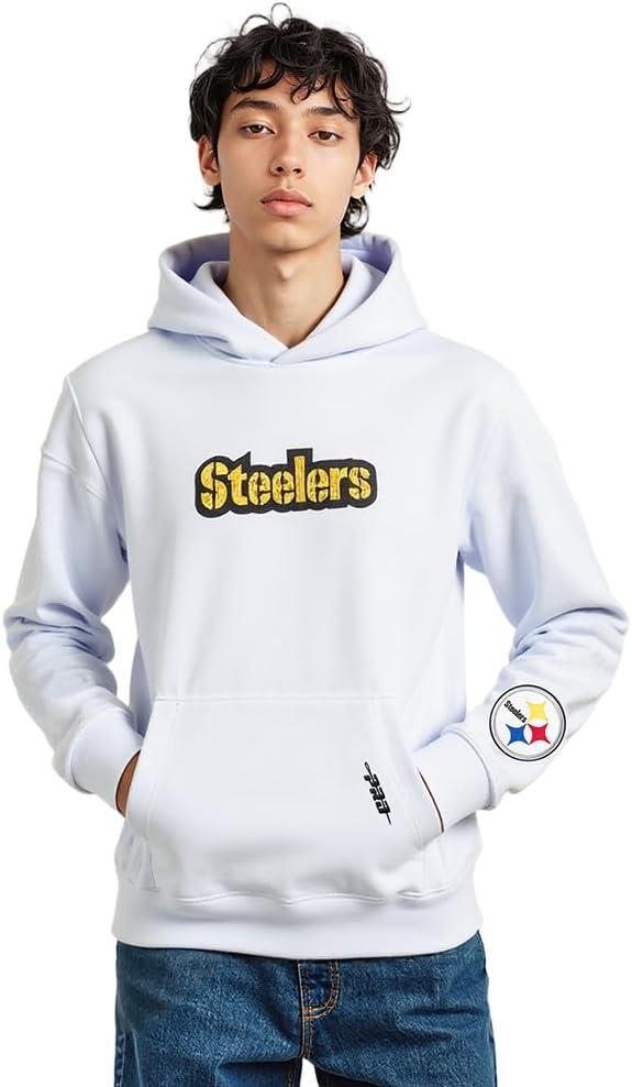 imageMens NFL Wingspan Fleece Pull Over HoodieWhite