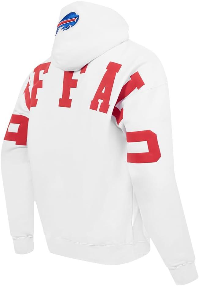 imageMens NFL Wingspan Fleece Pull Over HoodieWhite
