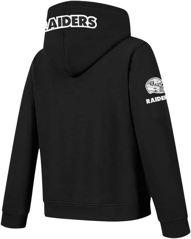 imagePro Standard Big Boys NFL Classic Chenille Full Zip HoodieBlack
