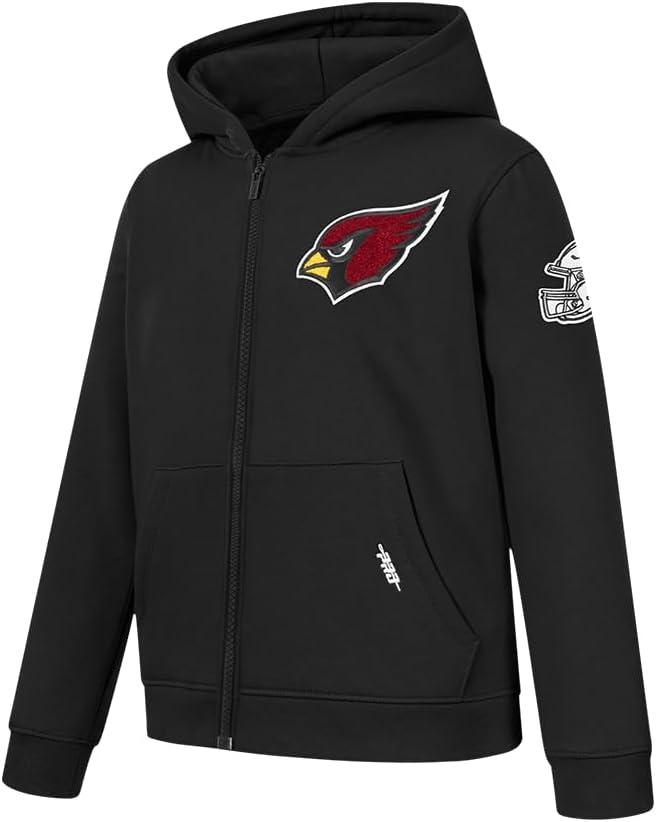 imagePro Standard Big Boys NFL Classic Chenille Full Zip HoodieBlack