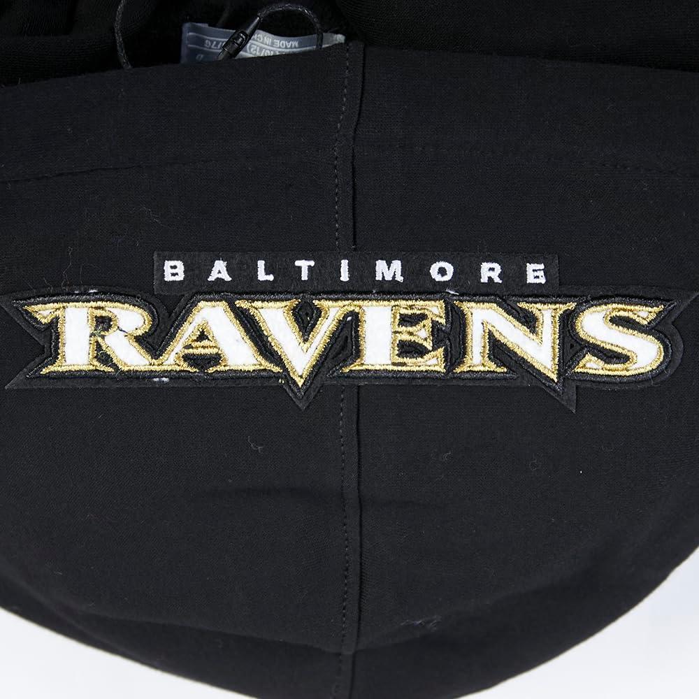 imagePro Standard Big Boys NFL Classic Chenille Full Zip HoodieBlack