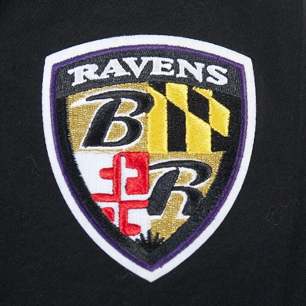 imagePro Standard Big Boys NFL Classic Chenille Full Zip HoodieBlack