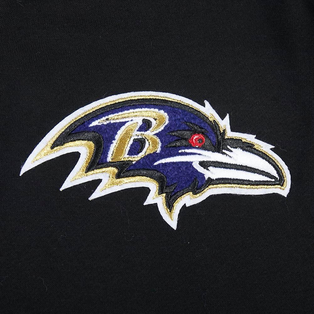 imagePro Standard Big Boys NFL Classic Chenille Full Zip HoodieBlack