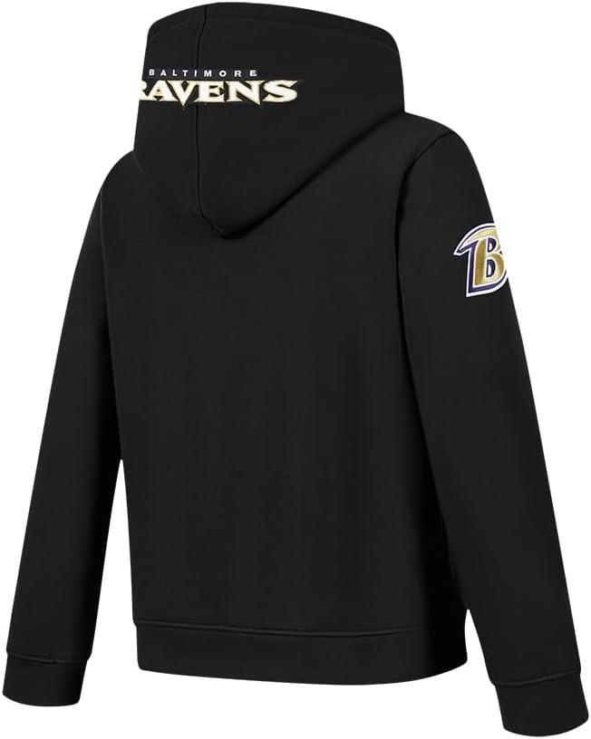 imagePro Standard Big Boys NFL Classic Chenille Full Zip HoodieBlack