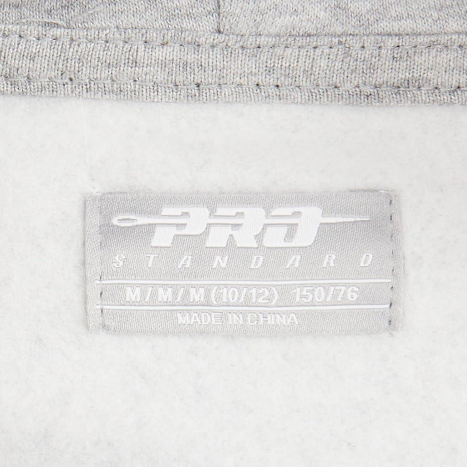 imagePro Standard Big Boys NFL Classic Chenille Full Zip HoodieHeather Grey