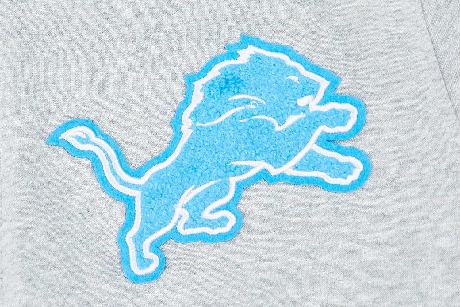 imagePro Standard Big Boys NFL Classic Chenille Full Zip HoodieHeather Grey