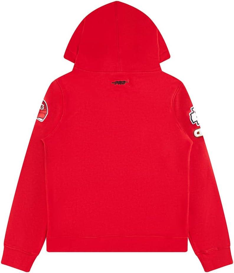imagePro Standard Big Boys NFL Classic Chenille Full Zip HoodieRed