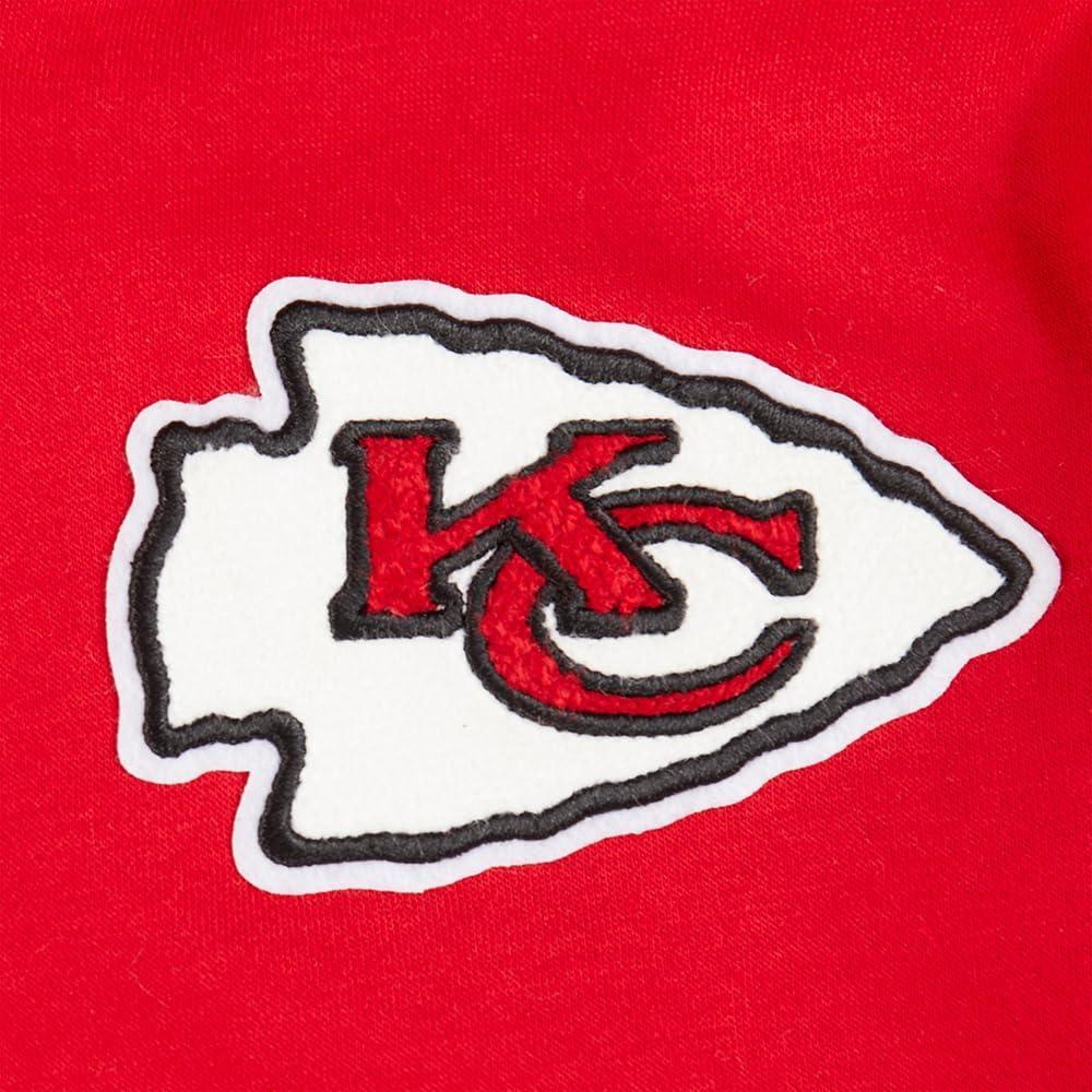 imagePro Standard Big Boys NFL Classic Chenille Full Zip HoodieRed