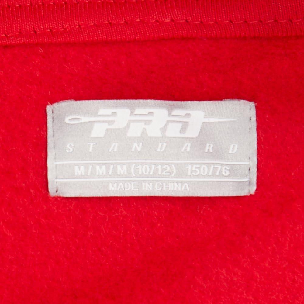 imagePro Standard Big Boys NFL Classic Chenille Full Zip HoodieRed