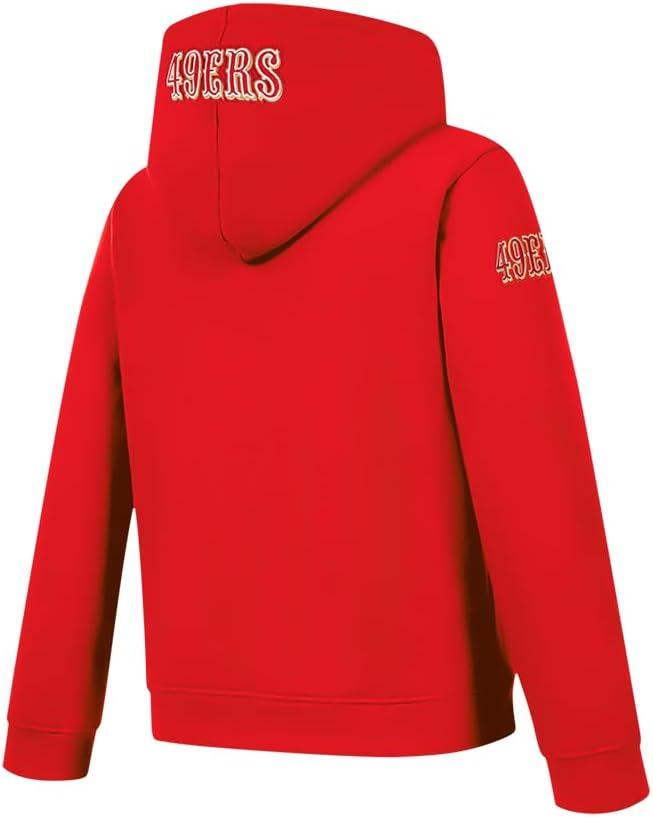imagePro Standard Big Boys NFL Classic Chenille Full Zip HoodieRed