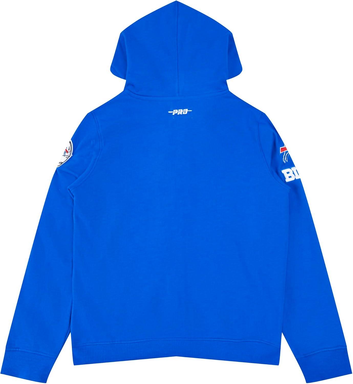 imagePro Standard Big Boys NFL Classic Chenille Full Zip HoodieRoyal Blue