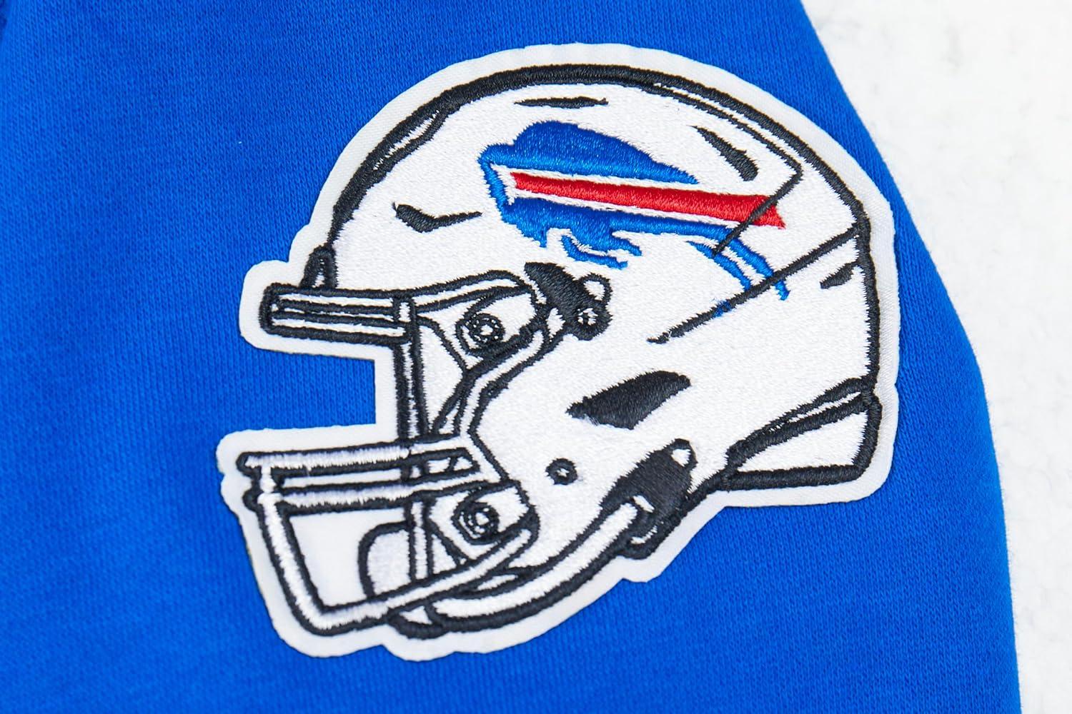 imagePro Standard Big Boys NFL Classic Chenille Full Zip HoodieRoyal Blue