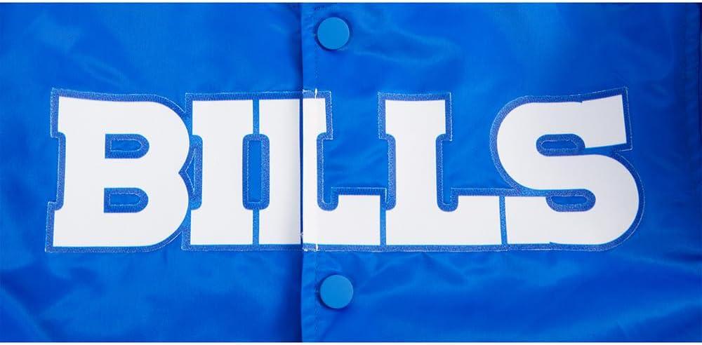 imagePro Standard Big Boys NFL Classic Chenille Satin JacketRoyal Blue