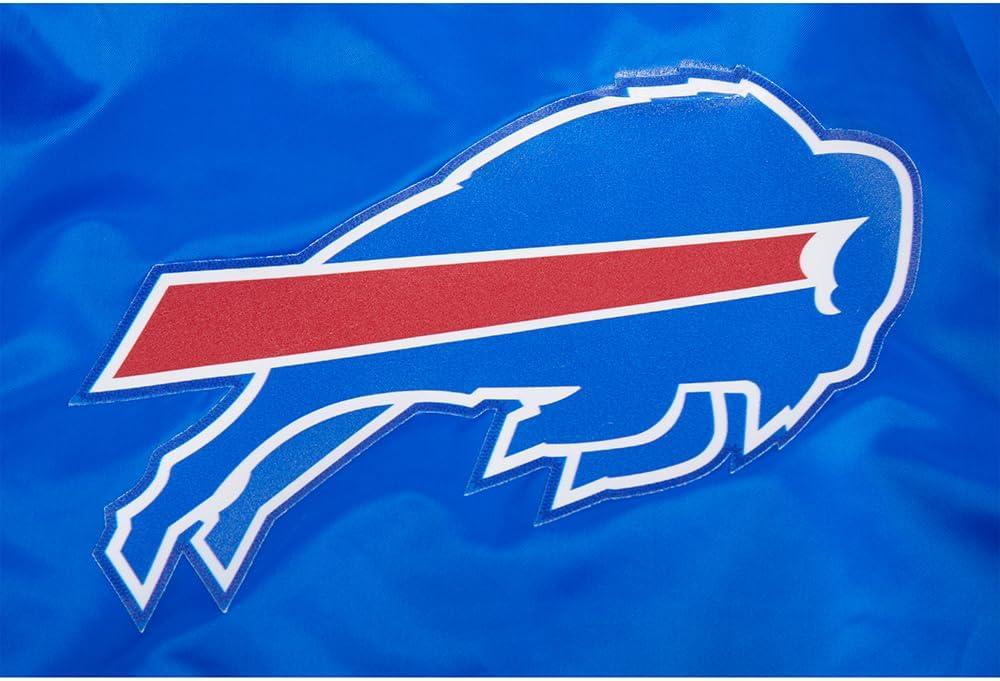 imagePro Standard Big Boys NFL Classic Chenille Satin JacketRoyal Blue