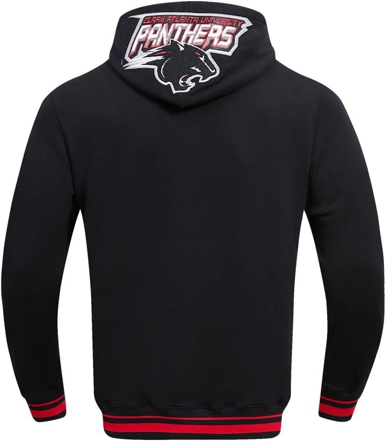 imagePro Standard Mens College Classic Chenille Pull Over HoodieBlackRedBlack