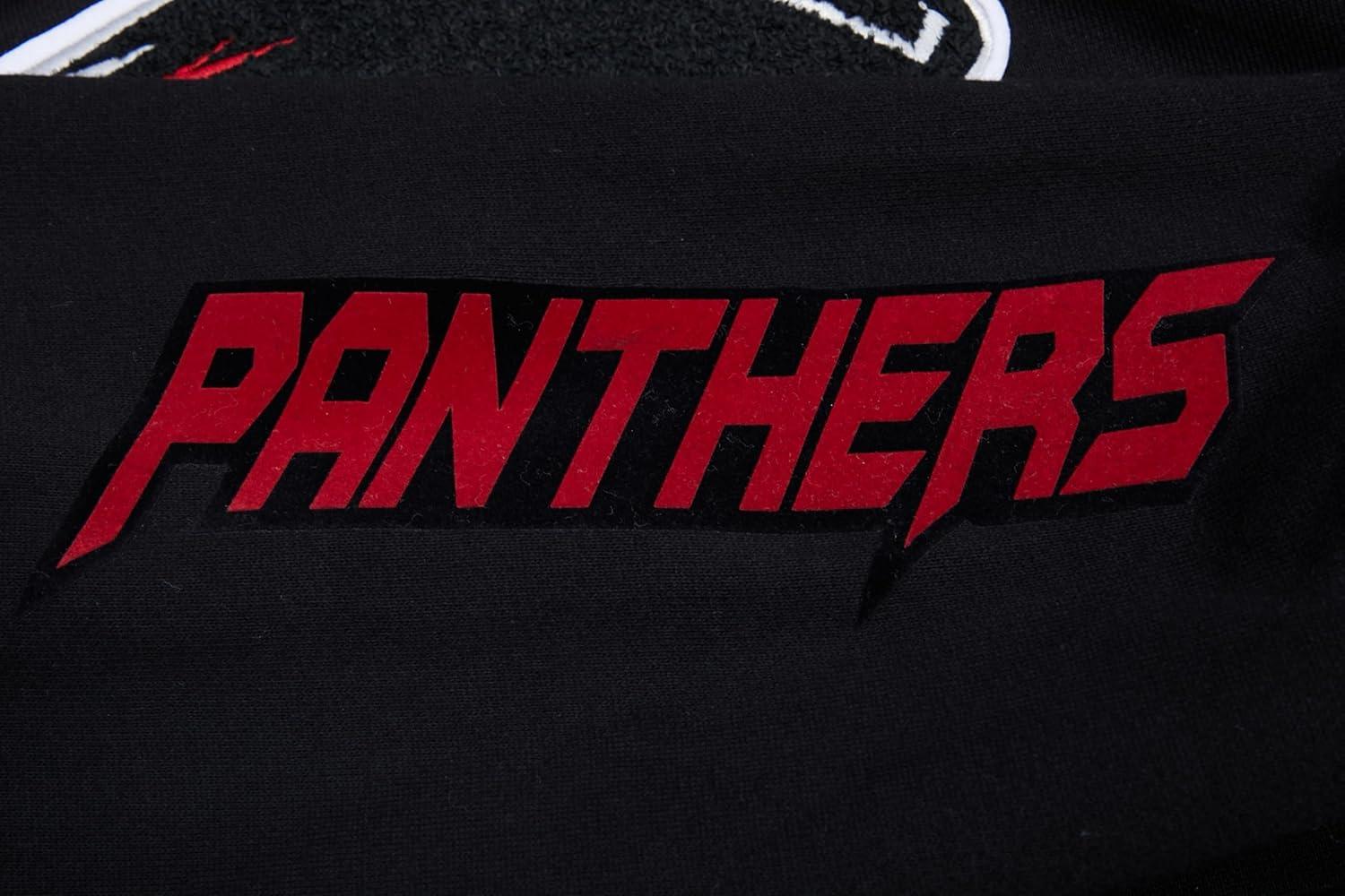 imagePro Standard Mens College Classic Chenille Pull Over HoodieBlackRedBlack