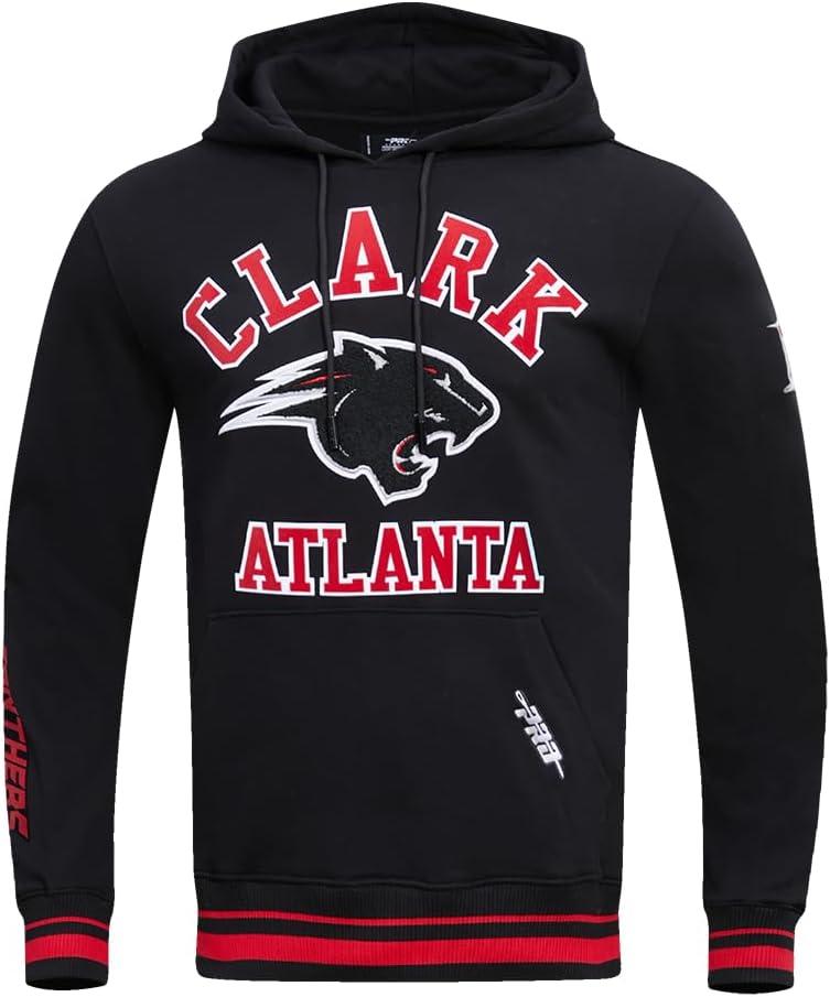 imagePro Standard Mens College Classic Chenille Pull Over HoodieBlackRedBlack