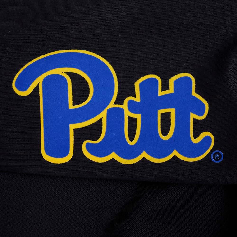 imagePro Standard Mens College Classic Chenille Pull Over HoodieBlackRoyal BlueBlack