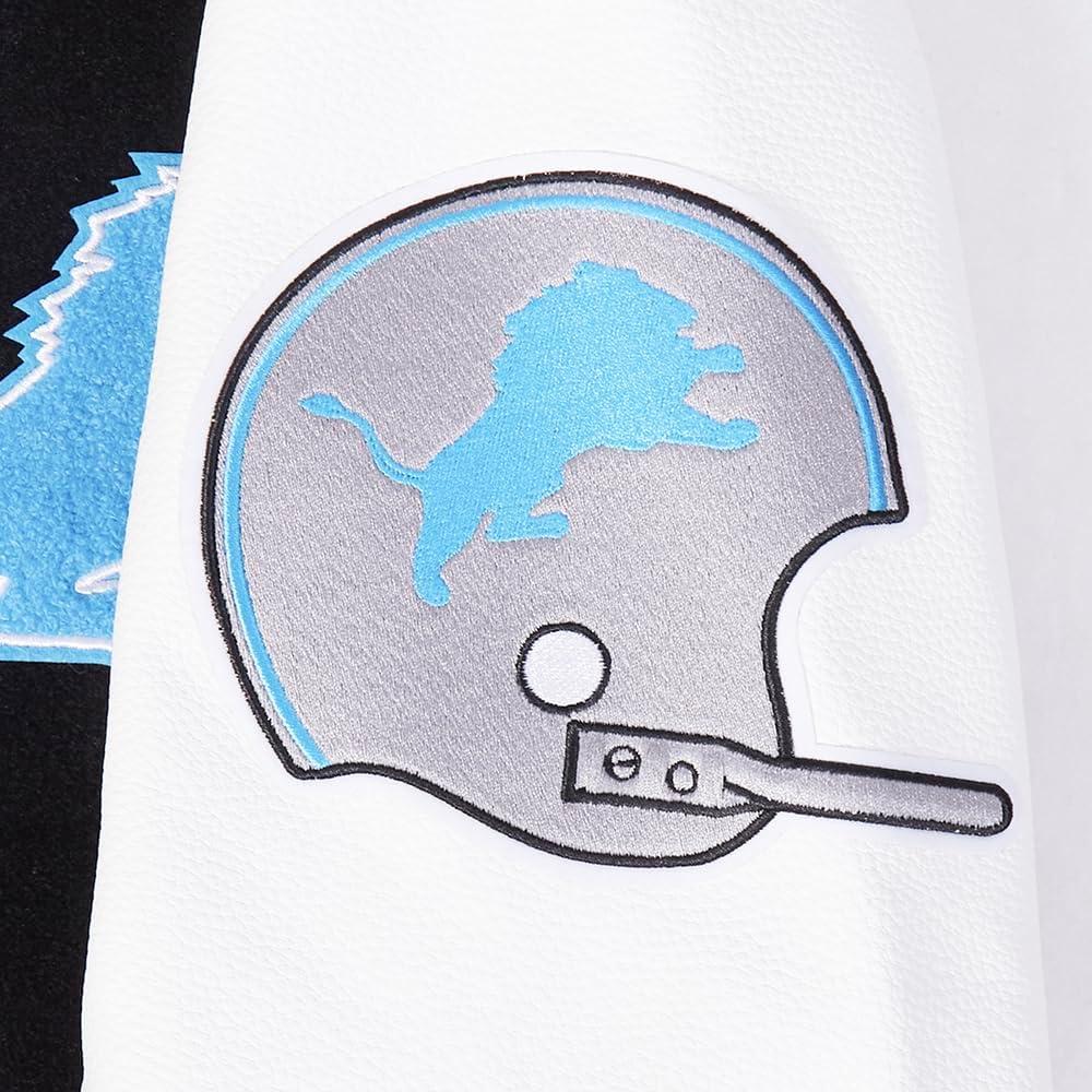 imagePro Standard Mens NFL Best Of Varsity JacketBlackWhite