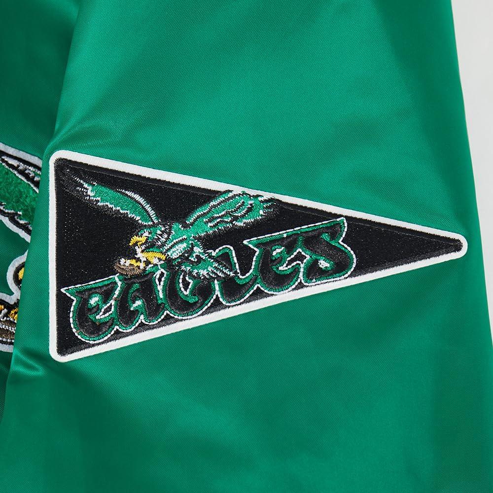 imagePro Standard Mens NFL Best of Satin Jacket RoyalKelly Green