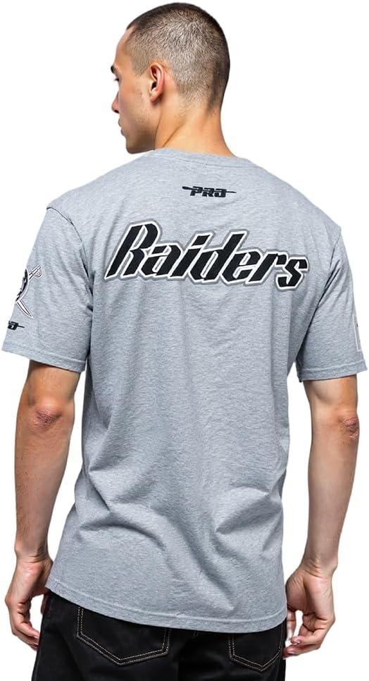 imagePro Standard Mens NFL Best of Short Sleeve TeeDark Heather Gray