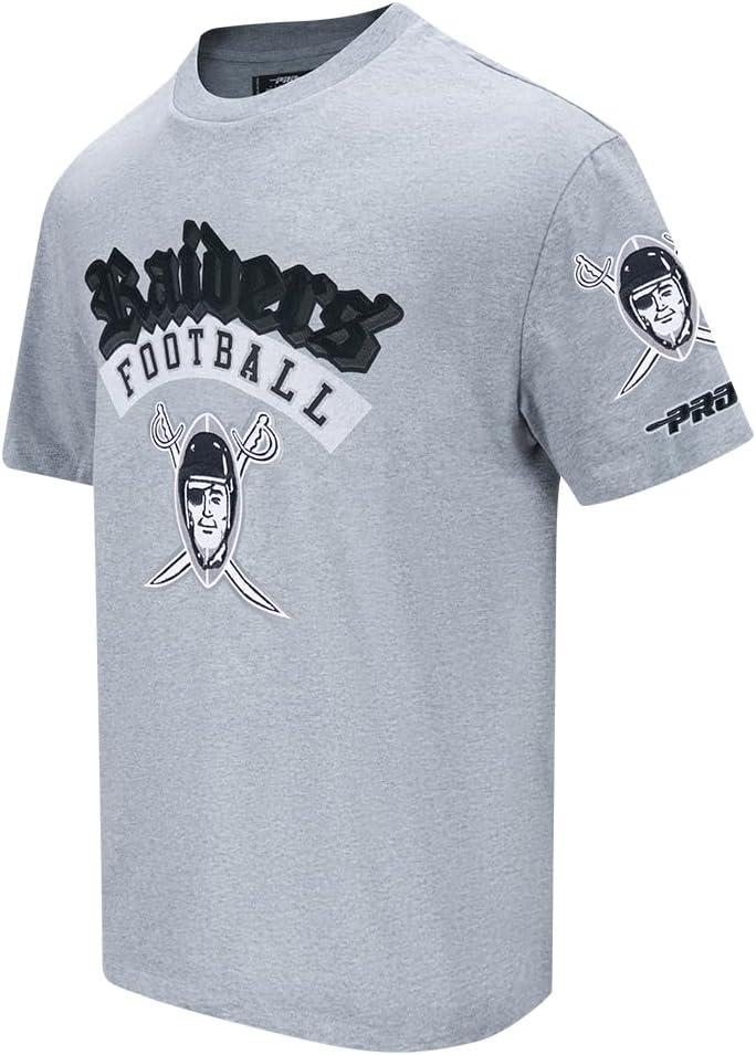 imagePro Standard Mens NFL Best of Short Sleeve TeeDark Heather Gray