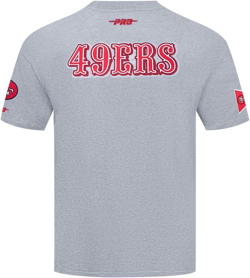 imagePro Standard Mens NFL Best of Short Sleeve TeeDark Heather Gray