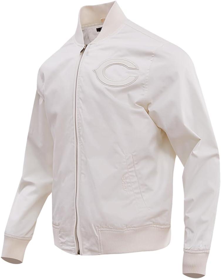 imagePro Standard Mens NFL Chicago Bears Neutral Jacket Eggshell 3XL
