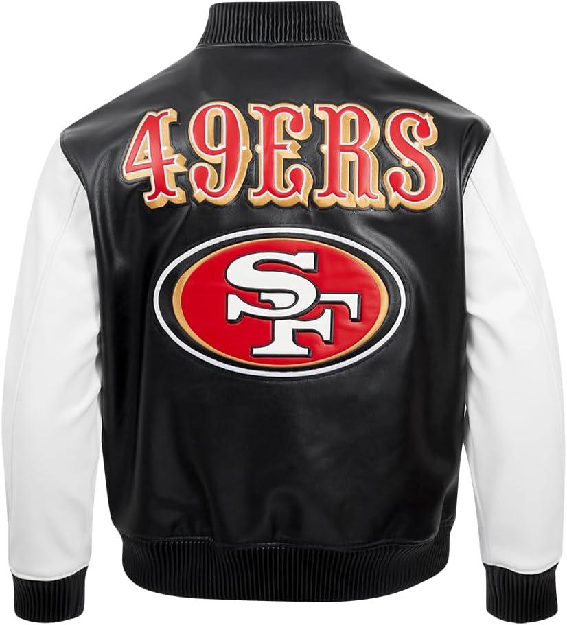 imagePro Standard Mens NFL Classic Bristle Brushed Back French Terry Crewneck SweatshirtBlack