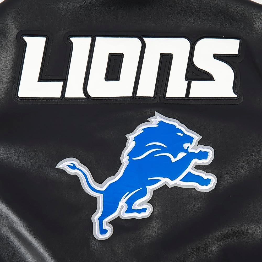 imagePro Standard Mens NFL Classic Bristle Brushed Back French Terry Crewneck SweatshirtBlack