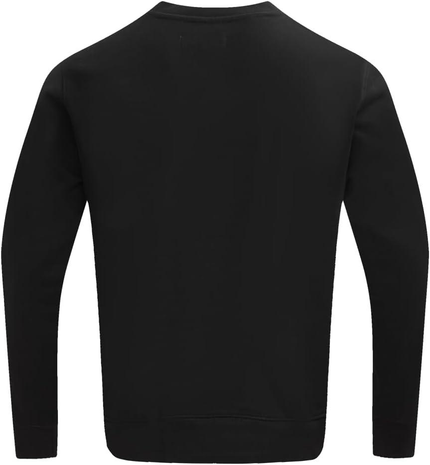imagePro Standard Mens NFL Classic Bristle Brushed Back French Terry Pull Over HoodieBlack