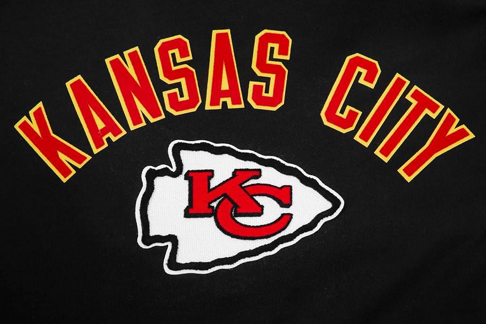 imagePro Standard Mens NFL Classic Bristle Brushed Back French Terry Pull Over HoodieBlack