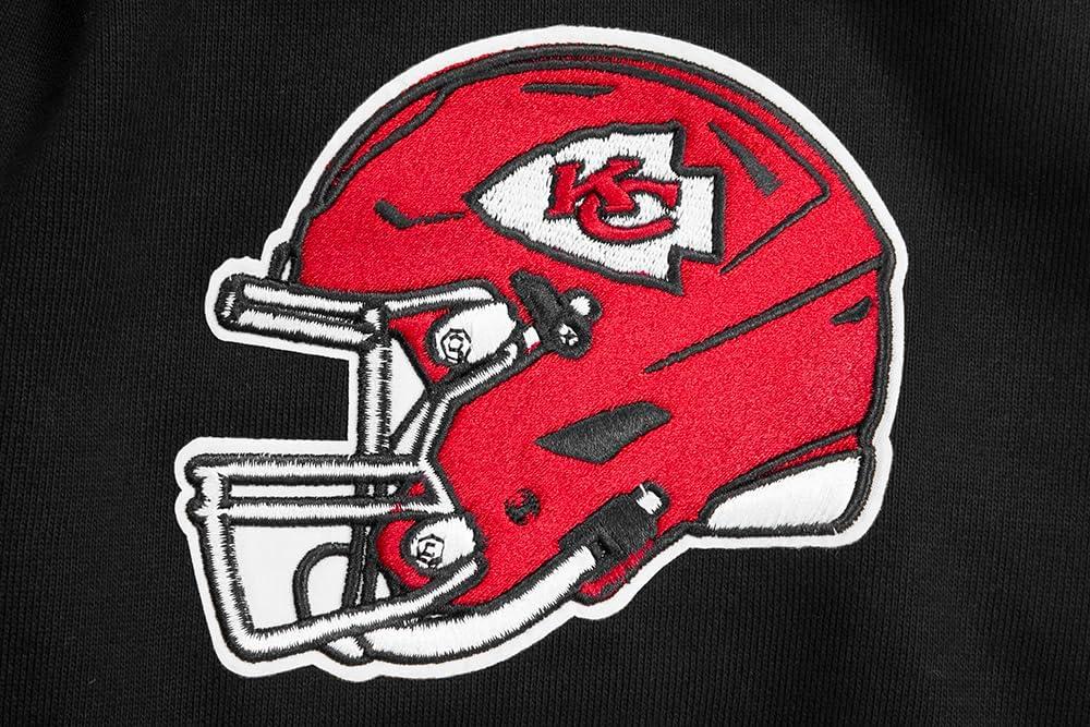 imagePro Standard Mens NFL Classic Bristle Brushed Back French Terry Pull Over HoodieBlack