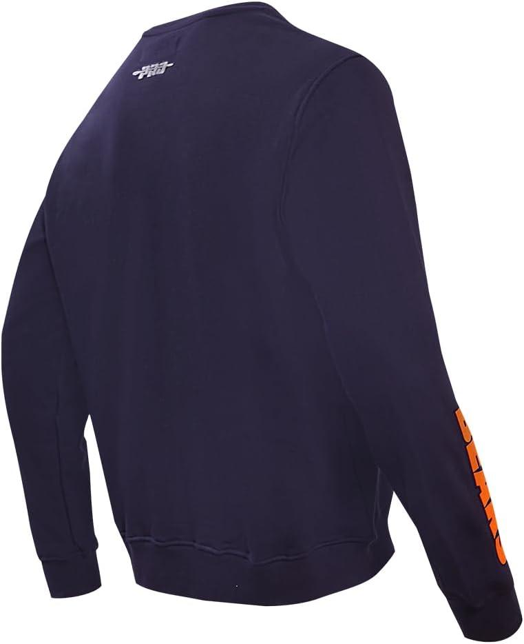 imagePro Standard Mens NFL Classic Bristle Brushed Back French Terry Pull Over HoodieBlue