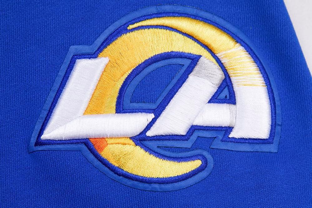 imagePro Standard Mens NFL Classic Bristle Brushed Back French Terry Pull Over HoodieBlue