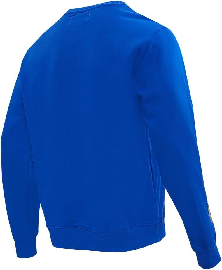 imagePro Standard Mens NFL Classic Bristle Brushed Back French Terry Pull Over HoodieBlue