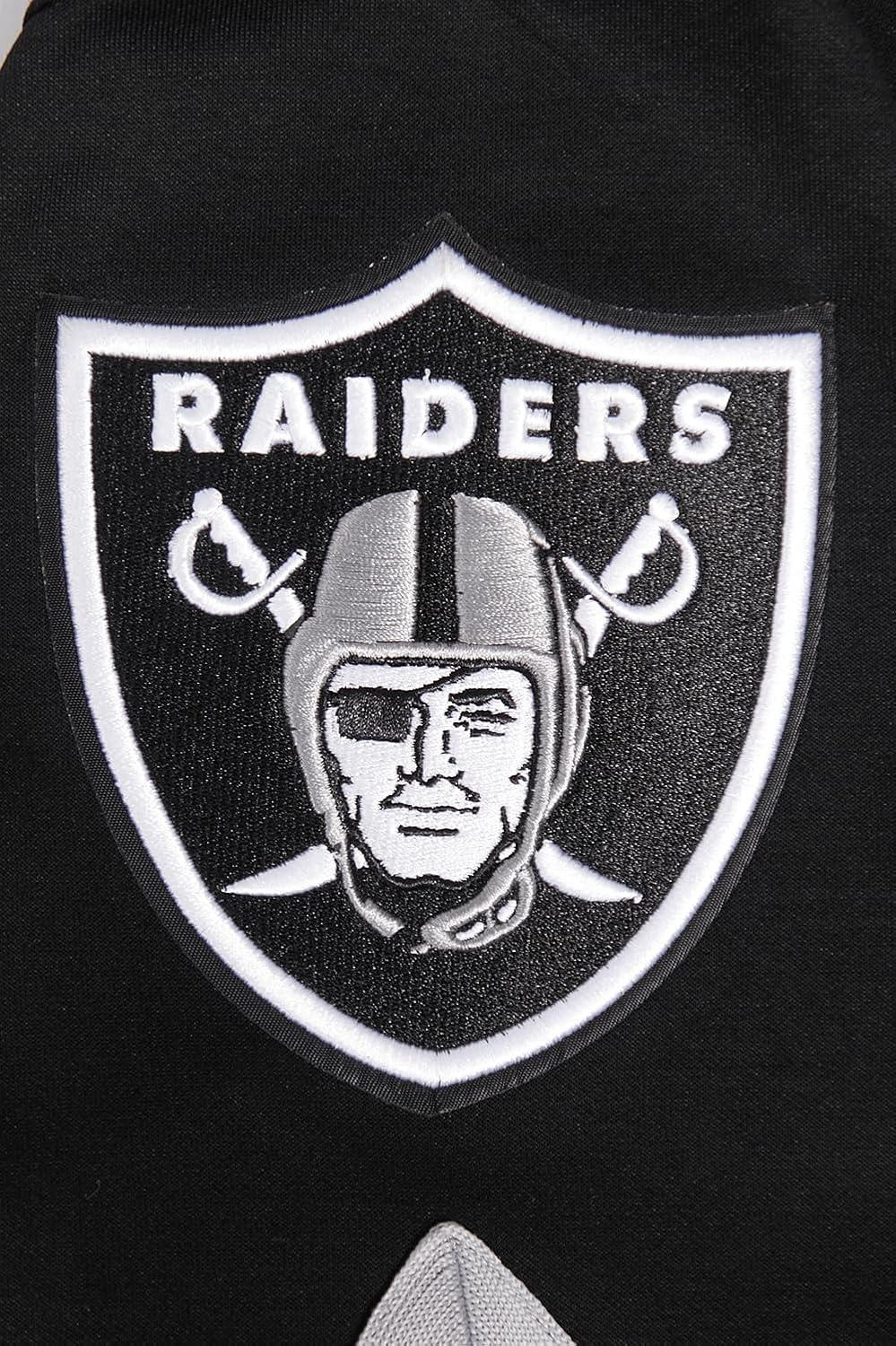imagePro Standard Mens NFL Classic Chenille Button DownBlackGray