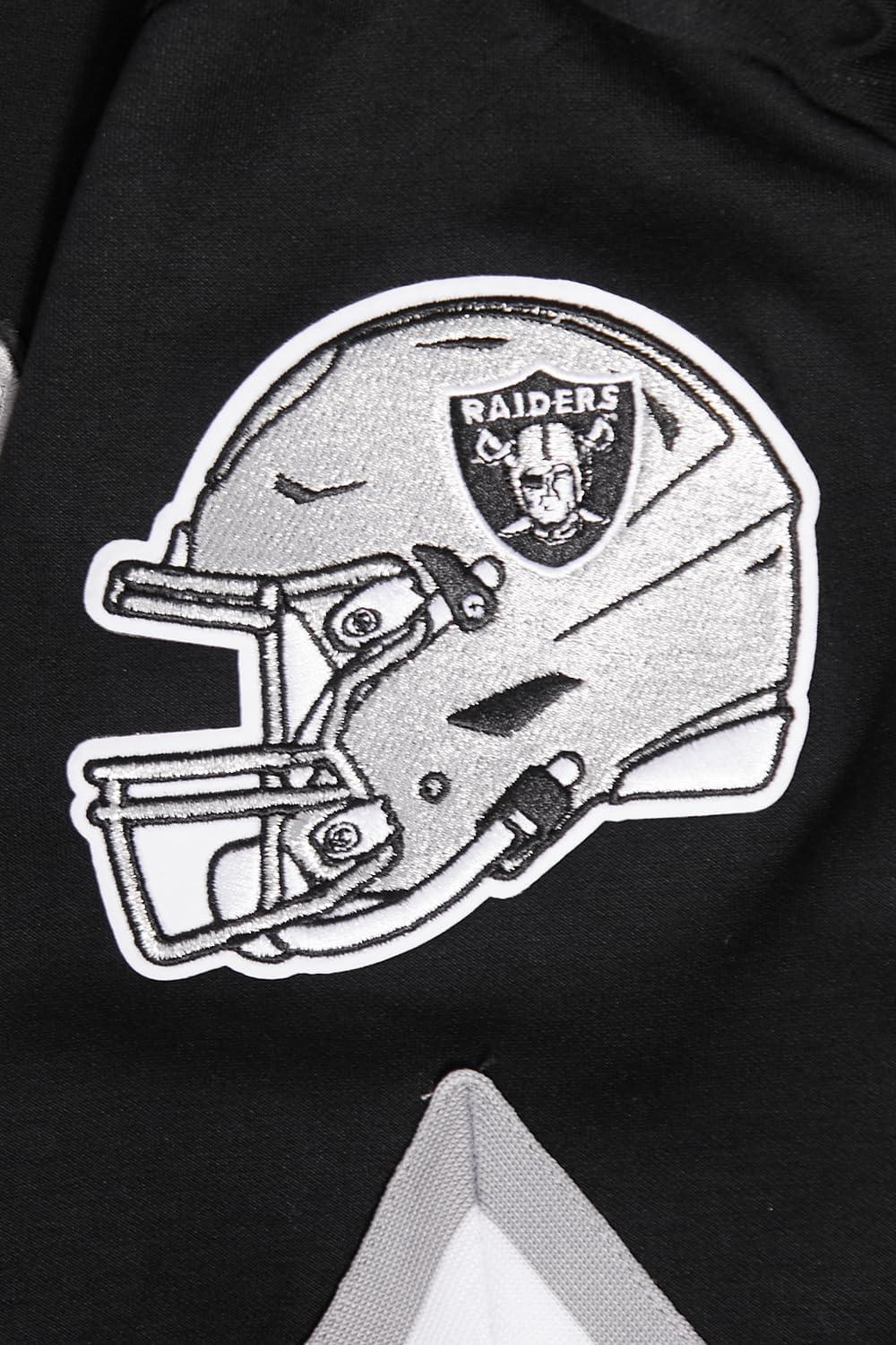 imagePro Standard Mens NFL Classic Chenille Button DownBlackGray