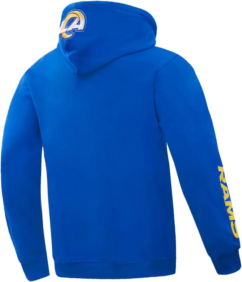 imagePro Standard Mens NFL Classic Chenille Cotton Double Knit Athletic ShortBlue