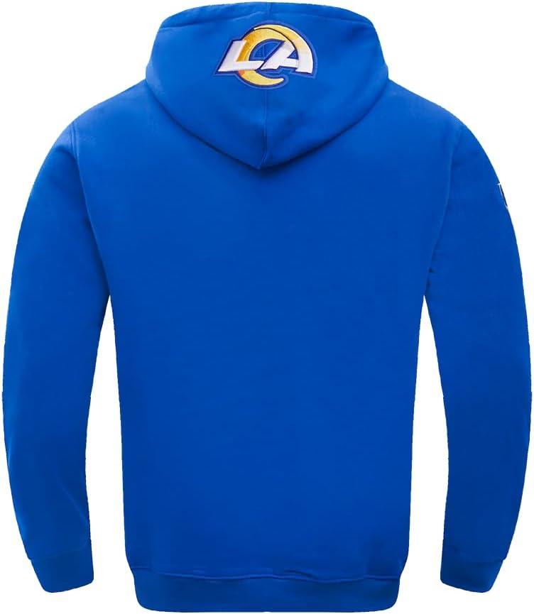 imagePro Standard Mens NFL Classic Chenille Cotton Double Knit Athletic ShortBlue