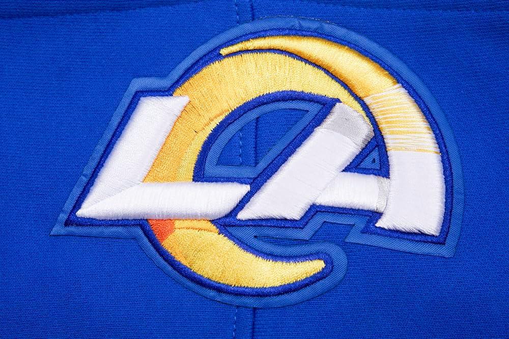 imagePro Standard Mens NFL Classic Chenille Cotton Double Knit Athletic ShortBlue