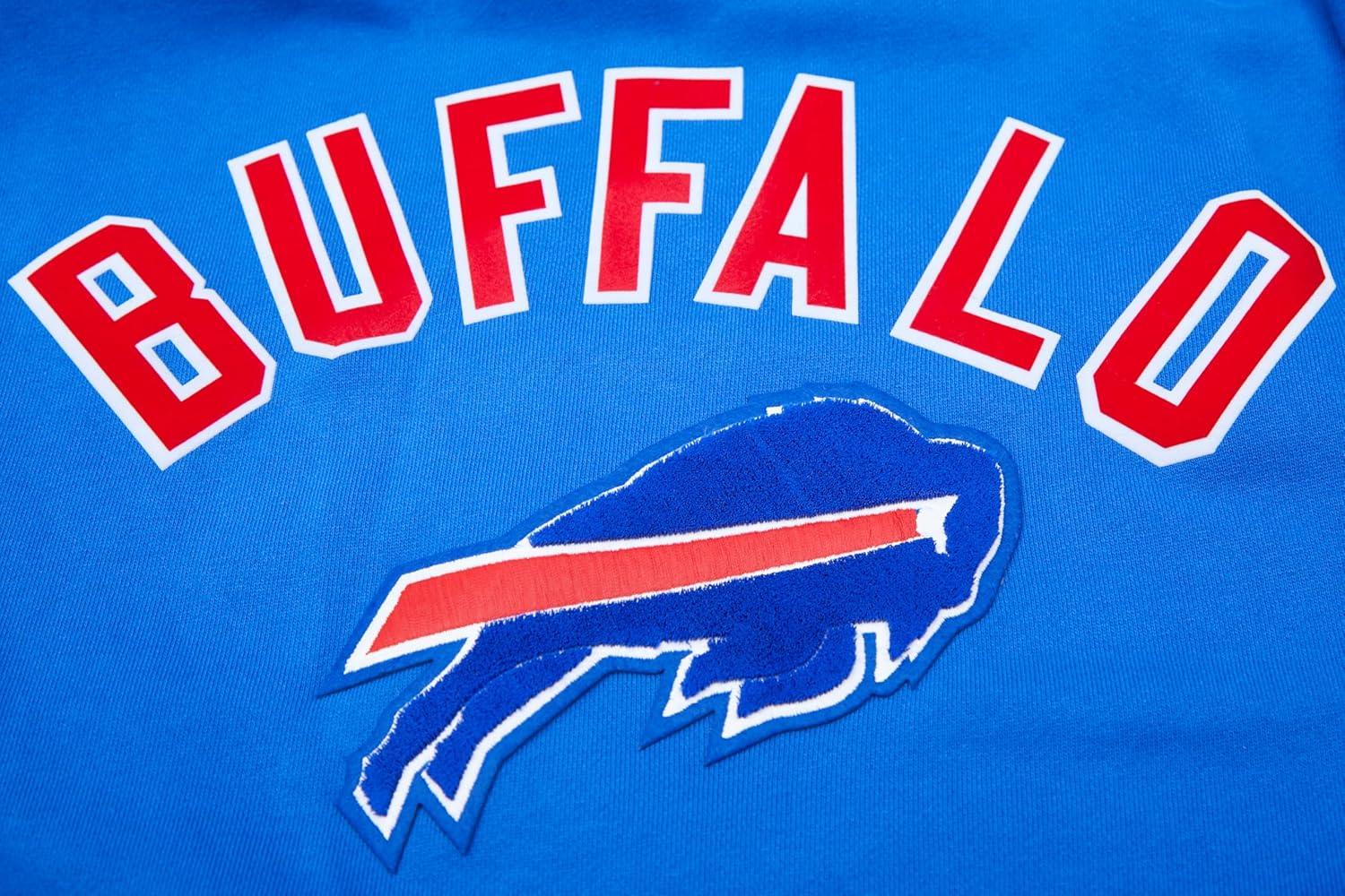 imagePro Standard Mens NFL Classic Chenille Cotton Double Knit Athletic ShortBlue