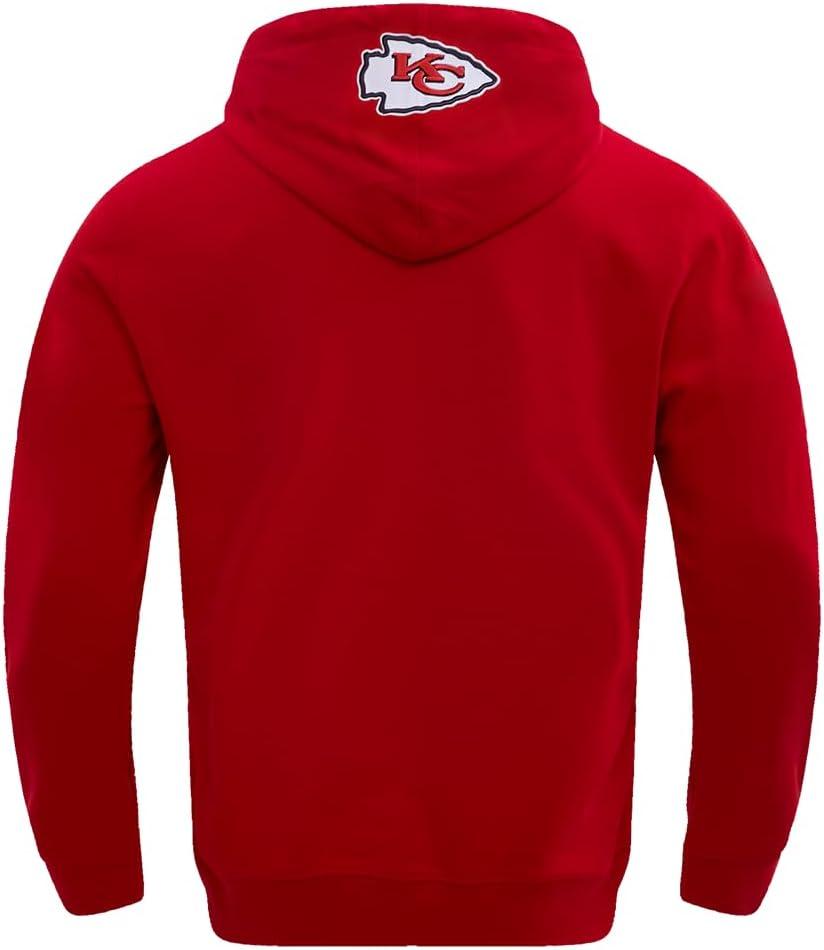 imagePro Standard Mens NFL Classic Chenille Cotton Double Knit Athletic ShortRed