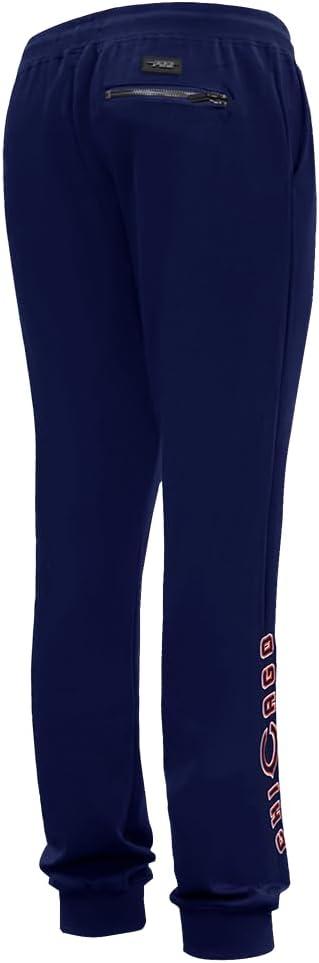 imagePro Standard Mens NFL Classic Chenille Cotton Double Knit JoggerMidnight Navy