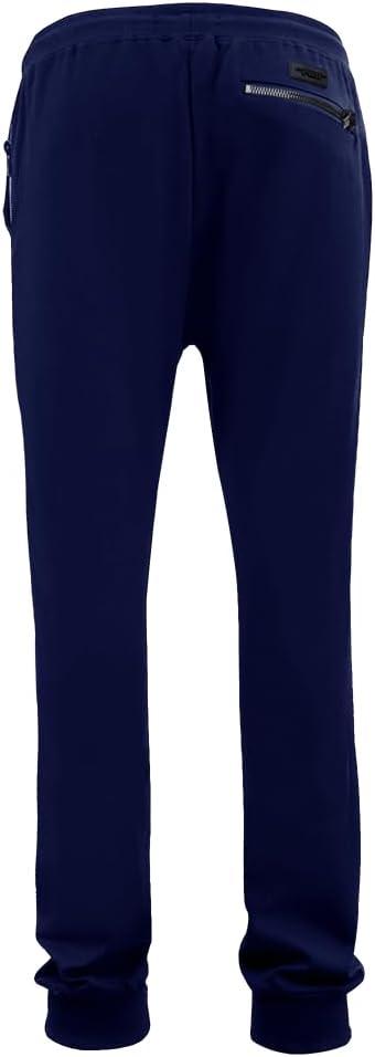 imagePro Standard Mens NFL Classic Chenille Cotton Double Knit JoggerMidnight Navy